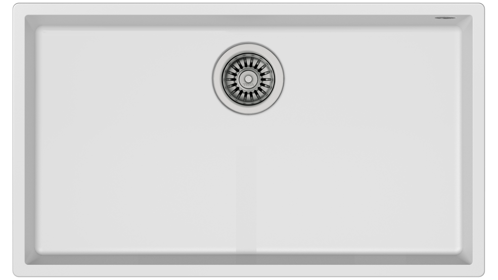 TEKA SQUARE 72.40 TG ARCTİC WHİTE TEZGAHALTI GRANİT EVİYE