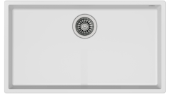 TEKA SQUARE 72.40 TG ARCTİC WHİTE TEZGAHALTI GRANİT EVİYE