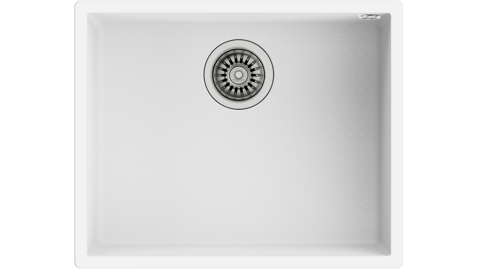 TEKA SQUARE 50.40 TG ARCTİC WHİTE TEZGAHALTI GRANİT EVİYE