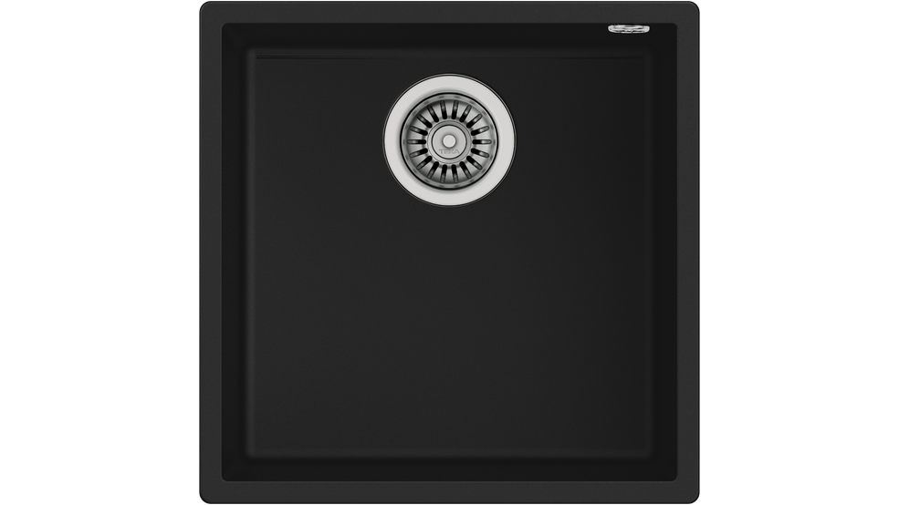 TEKA SQUARE 40.40 TG BLACK TEGRANİT TEZGAH ALTI EVİYE 115230025