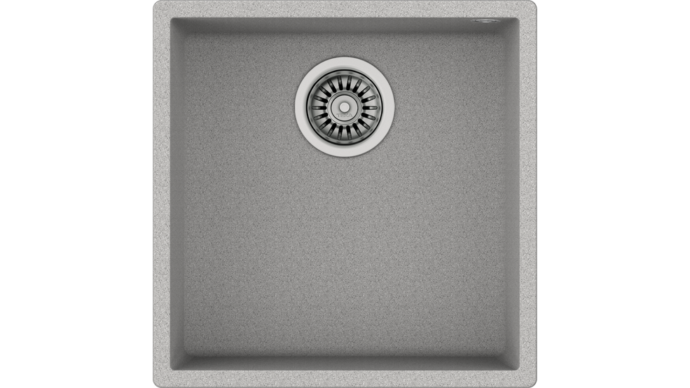 TEKA SQUARE 40.40 TG STONE GREY TEZGAHALTI GRANİT EVİYE