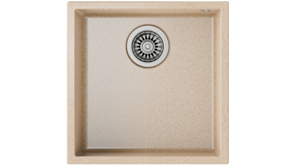 TEKA SQUARE 40.40 TG AVENA BEİGE TEZGAHALTI GRANİT EVİYE
