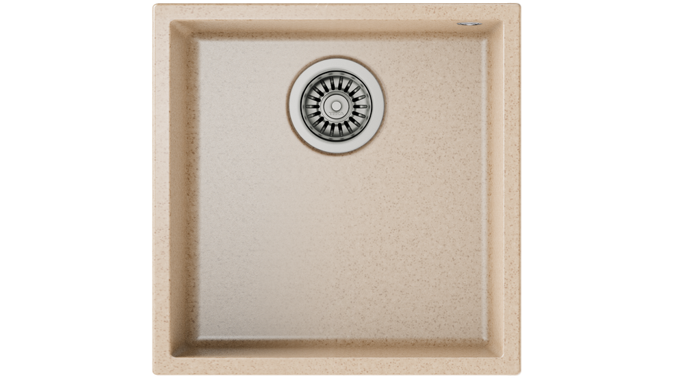 TEKA SQUARE 40.40 TG AVENA BEİGE TEZGAHALTI GRANİT EVİYE
