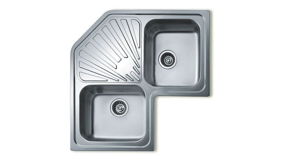 TEKA CLASSIC ANGULAR 2B EVİYE INSET PASLANMAZ ÇELİK EVİYE