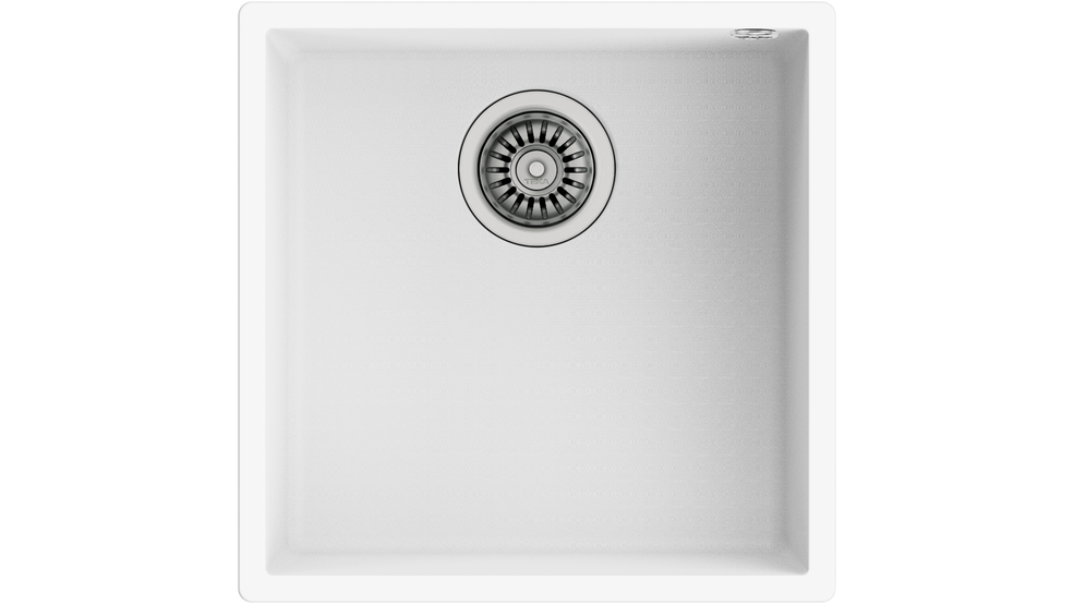 TEKA SQUARE 40.40 TG ARCTİC WHİTE TEZGAHALTI GRANİT EVİYE