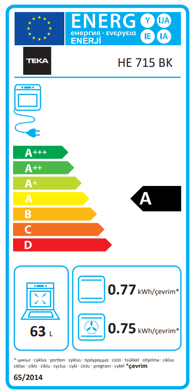 TEKA CHEF 3 ANKASTRE SET