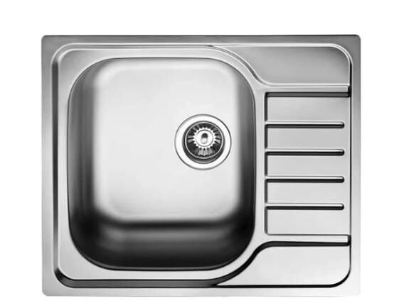 TEKA CLASSIC 1B ½ D 580.500 SAĞ DAMLALIKLI  PASLANMAZ ÇELİK EVİYE