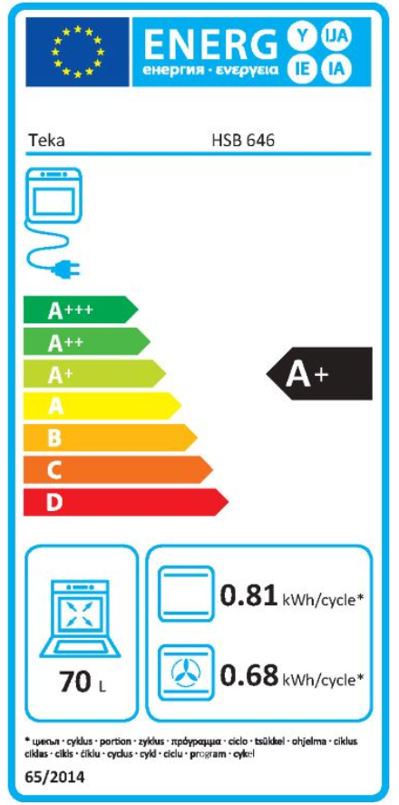 TEKA HSB 646 SS  AİRFRY FIRIN