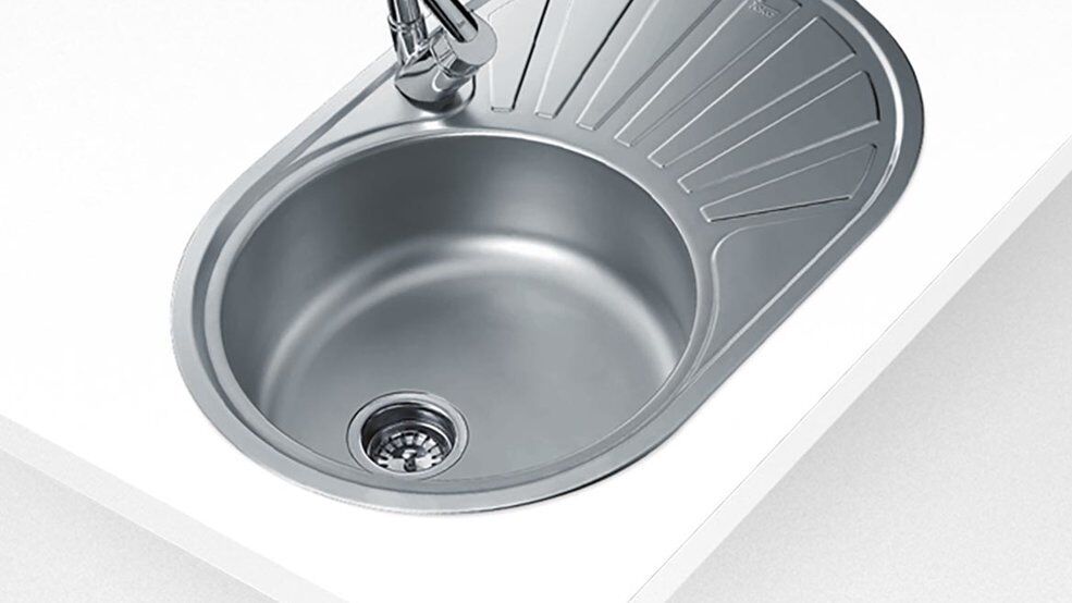 TEKA DR 77 1B 1D ANKASTRE PASLANMAZ ÇELİK EVİYE TEK GÖZ