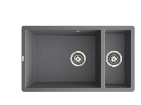 TEŞHİR MARMORİN LANDO 720 1,5 K 1.5 GÖZLÜ STEEL METALİC EVİYE