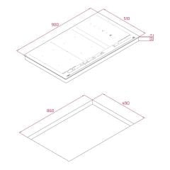 TEKA DİRECTSENSE IZF 99700 MST SİYAH FULL FLEX İNDÜKSİYON OCAK MASTERSENSE SLİDE COOKİNG 90 CM