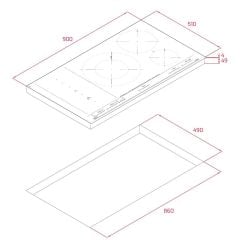 TEKA IZS 97630 MST BK SLİDECOOKİNG VE 5 PİŞİRME BÖLGELİ 90 CM FLEX İNDÜKSİYON OCAK