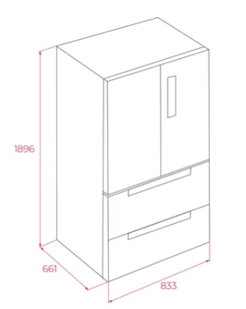 TEKA TEŞHİR  RFD 77825 SS EU BUZDOLABI