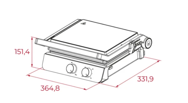 TEKA T-GRILL SS TOST MAKİNASI