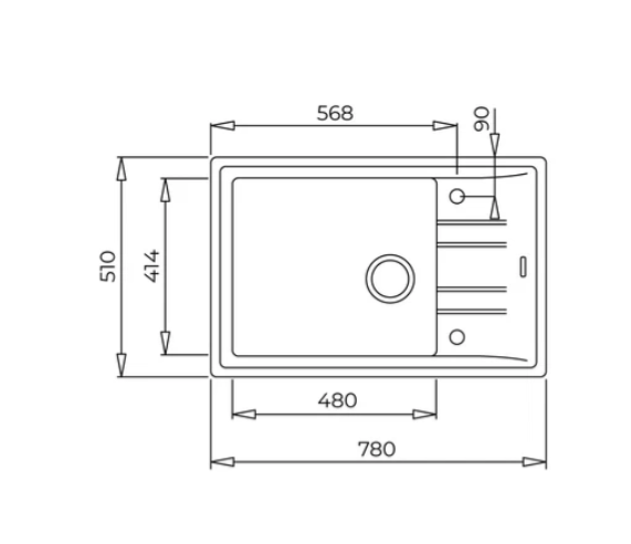 TEKA STONE 60 S-TG 1B 1D GRANİT CARBON EVİYE
