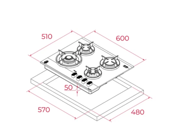 TEKA Van Gogh GBC 64 VB VG OCAK