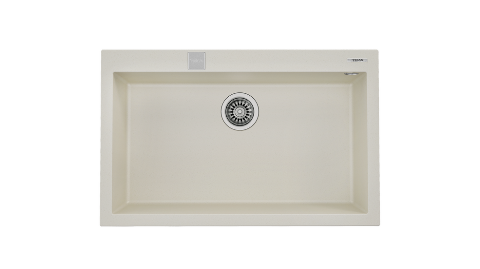 TEKA FORSQUARE 72.40 TG TEK HAZNELİ TEZGAHÜSTÜ/TEZGAHASIFIR (FLUSH) PASLANMAZ ÇELİK EVİYE