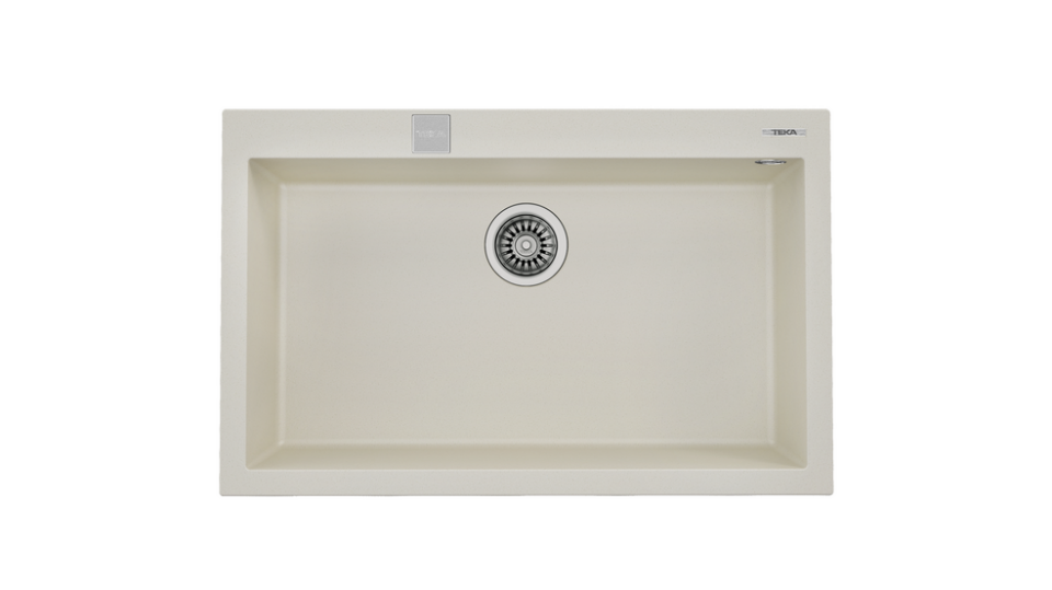 TEKA FORSQUARE 72.40 TG TEK HAZNELİ TEZGAHÜSTÜ/TEZGAHASIFIR (FLUSH) PASLANMAZ ÇELİK EVİYE