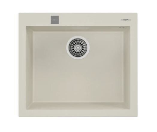 TEKA FORSQUARE 50.40 TG TEK HAZNELİ TEZGAHÜSTÜ/TEZGAHASIFIR (FLUSH) PASLANMAZ ÇELİK EVİYE