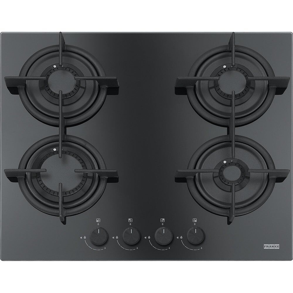 FRANKE MYTHOS FHCR 604 4G HE BK C CRİSTALLO NERO CAM OCAK