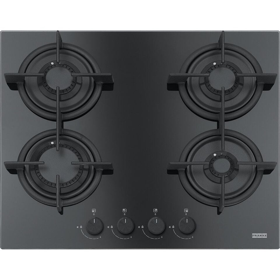 FRANKE MYTHOS FHCR 604 4G HE BK C CRİSTALLO NERO CAM OCAK