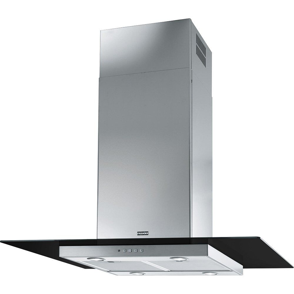 FRANKE GLASS LİNEAR FGL 915 I BK/XS PASLANMAZ ÇELİK - CAM ADA TİPİ DAVLUMBAZ
