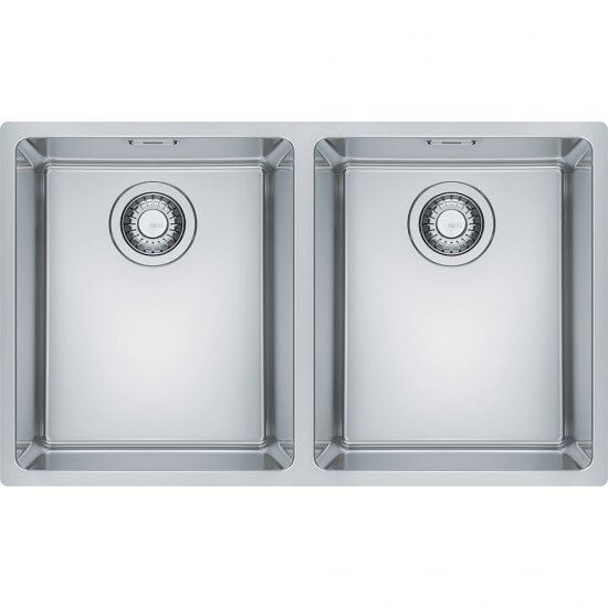 FRANKE EVYE  MRX 120-34-34 PASLANMAZ ÇELİK 2 GÖZÜ EVYE