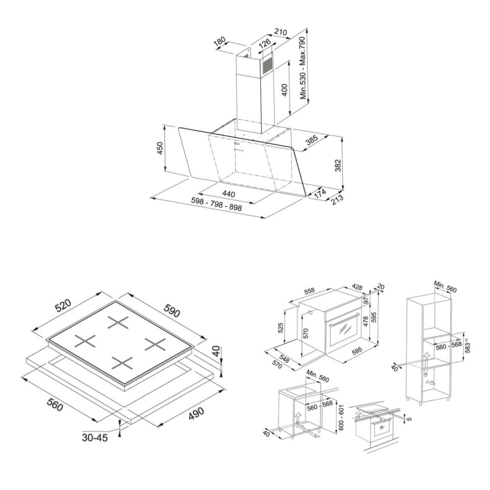 FRANKE FPJ 615 V BK A DAVLUMBAZ FHNG 604 4G TC BK C OCAK FSL 86 H BK FIRIN ANKASTRE SET