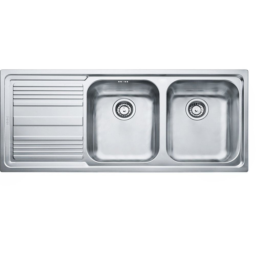 FRANKE LOGİCA LİNE LLX 621 PASLANMAZ ÇELİK SOL DAMLALIKLI EVİYE