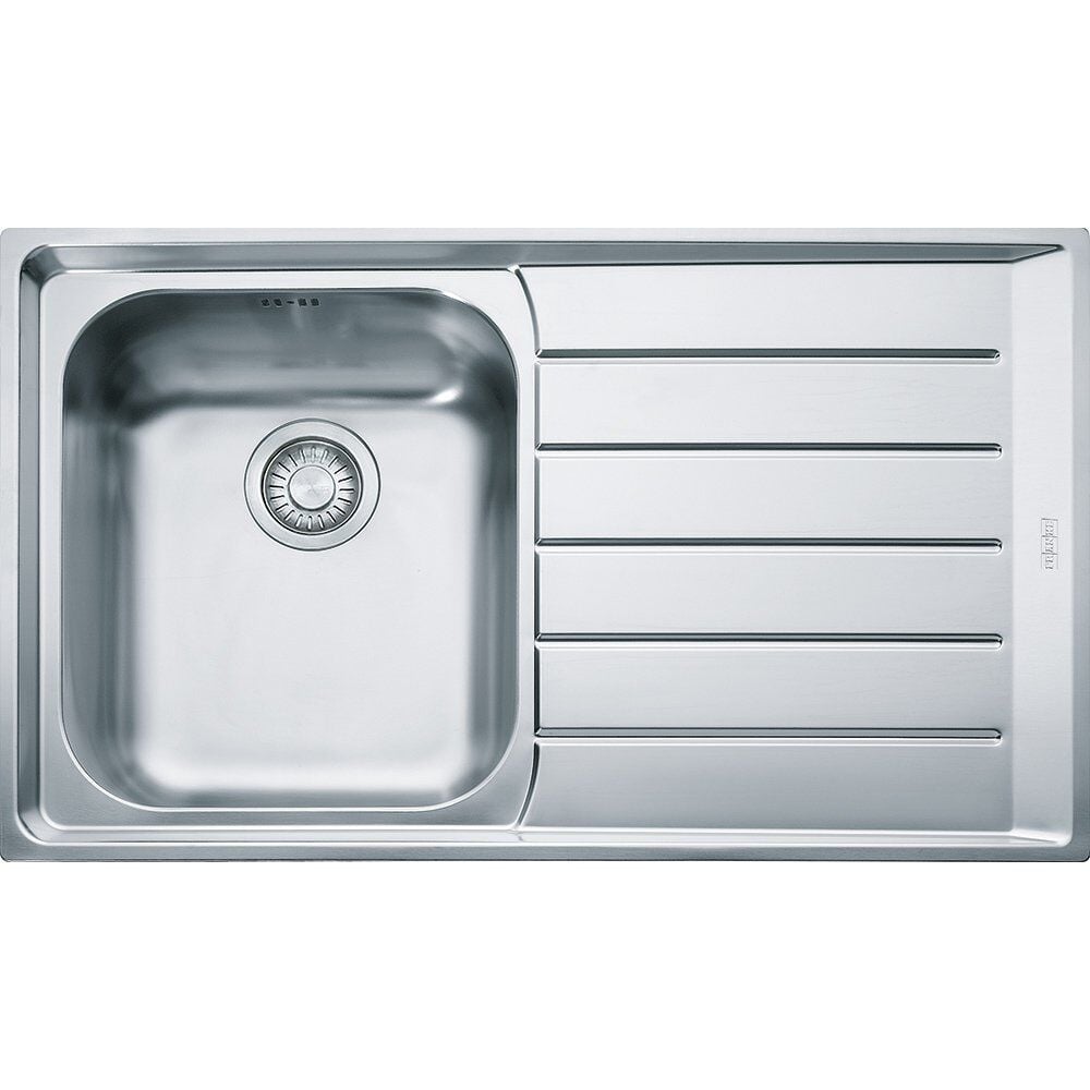 FRANKE NEPTUN NEX 611 PASLANMAZ ÇELİK SAĞ DAMLALIKLI EVİYE