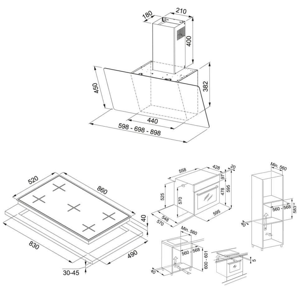 FRANKE FPJ 915 V BK/SS DAVLUMBAZ FHNG 905 4G TC BK OCAK FMA 86 H BK FIRIN SİYAH ANKASTRE SET
