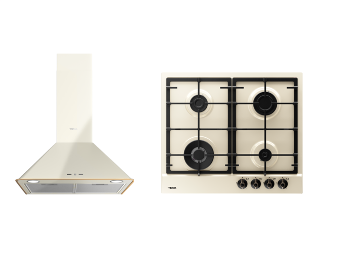 TEKA DOS 60.2 VN DAVLUMBAZ GSC 64320 RBC VN VANILLA OCAK VANİLYA 2Lİ ANKASTRE SET