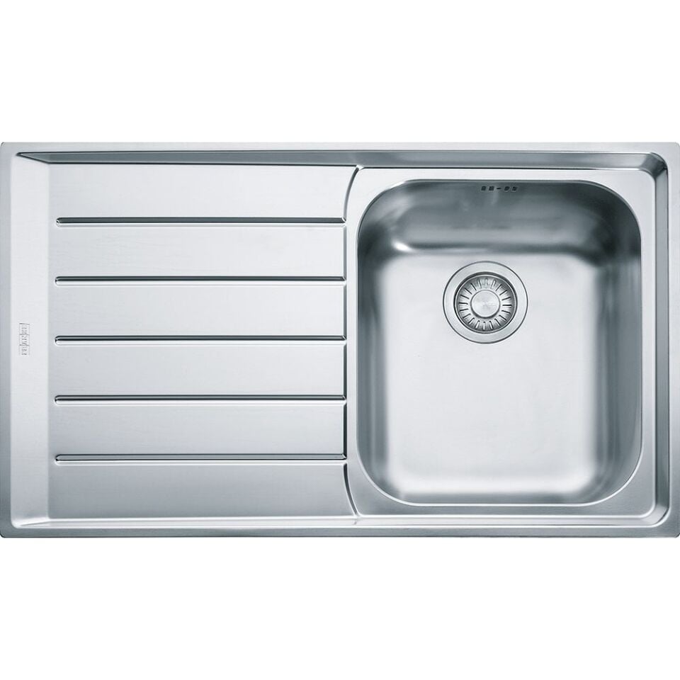 FRANKE NEPTUN SLİMTOP NEX 211 PASLANMAZ ÇELİK SOL DAMLALIKLI EVİYE
