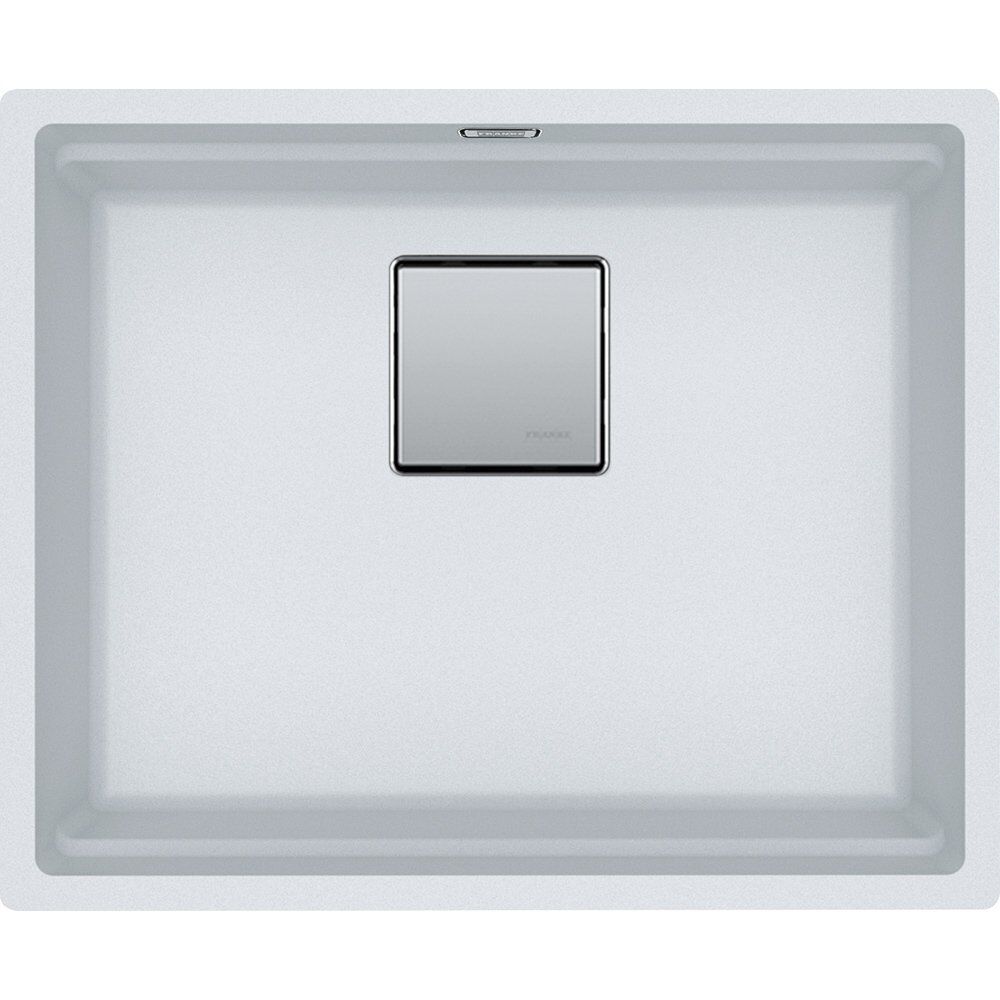 FRANKE KUBUS 2 KNG 110-52 GRANİT BİANCO TEZGAH ALTI EVYE