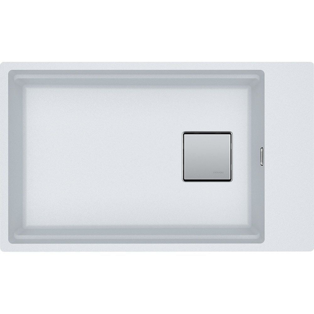FRANKE KUBUS 2 KNG 110-62 GRANİT BİANCO TEZGAH ALTI EVYE