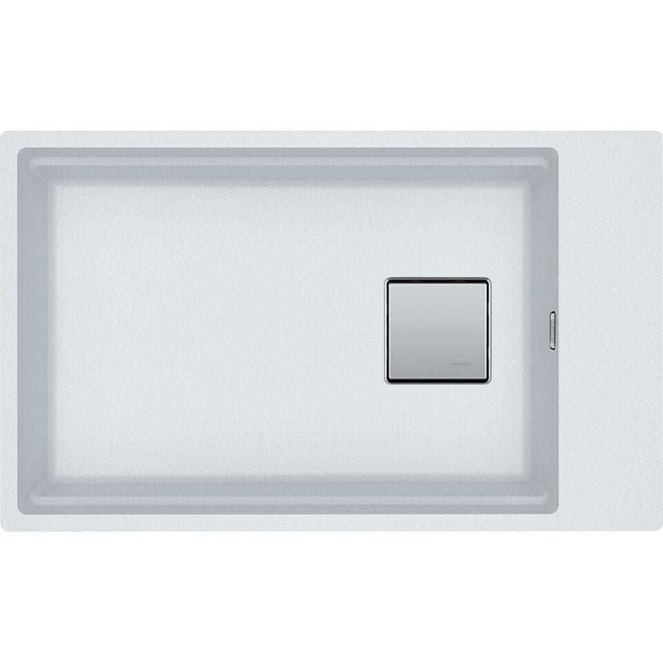 FRANKE KUBUS 2 KNG 110-62 GRANİT BİANCO TEZGAH ALTI EVYE