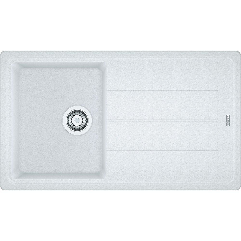 FRANKE BASİS BFG 611-86 GRANİT BİANCO EVYE