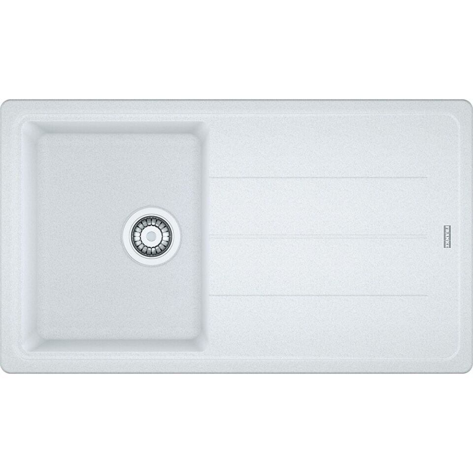 FRANKE BASİS BFG 611-86 GRANİT BİANCO EVYE