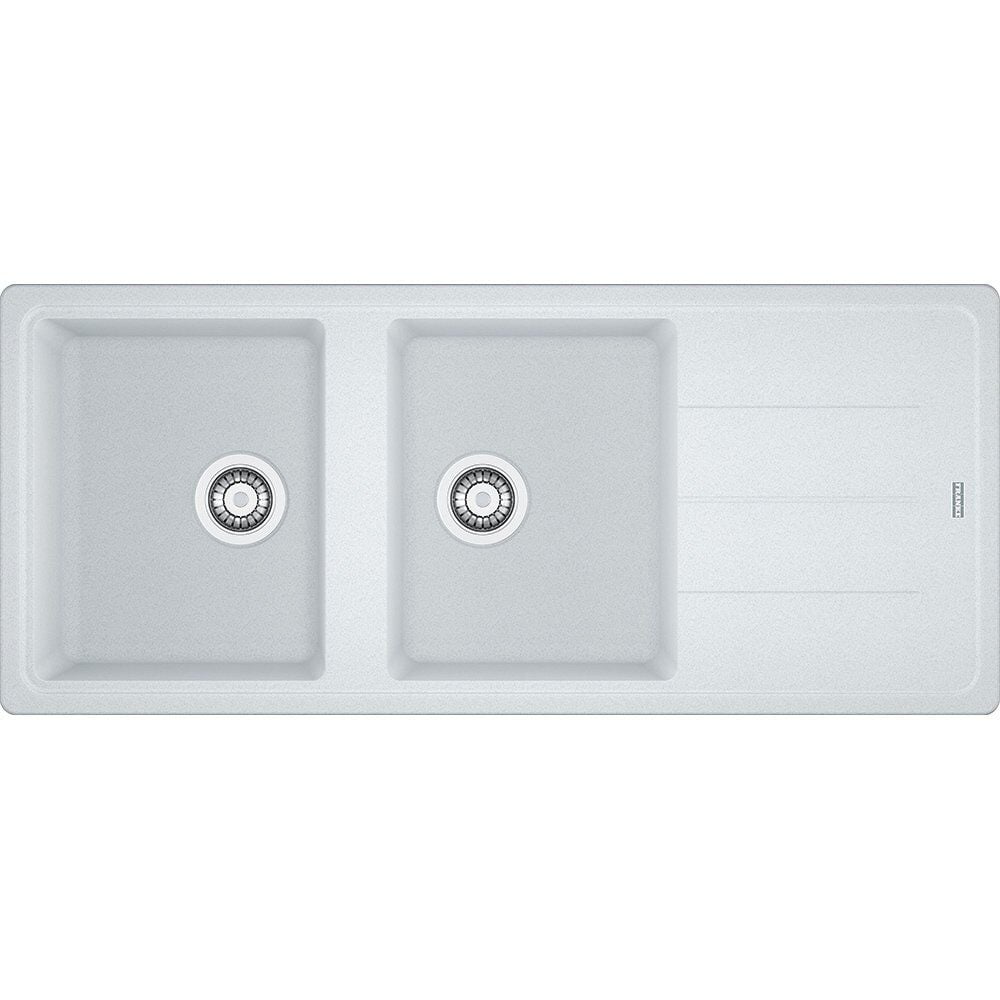 FRANKE BASİS BFG 621 2 GÖZLÜ GRANİT BİANCO EVYE