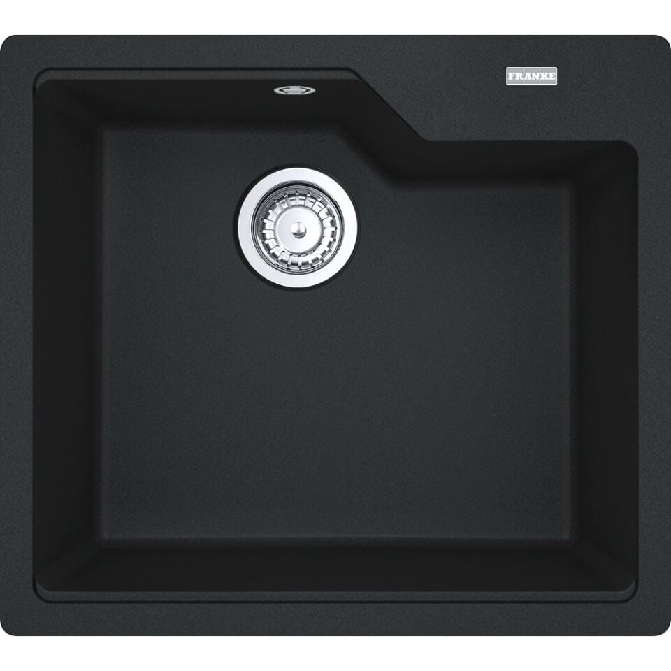FRANKE URBAN UBG 610-56 GRANİT NERO TEZGAH ÜSTÜ EVYE
