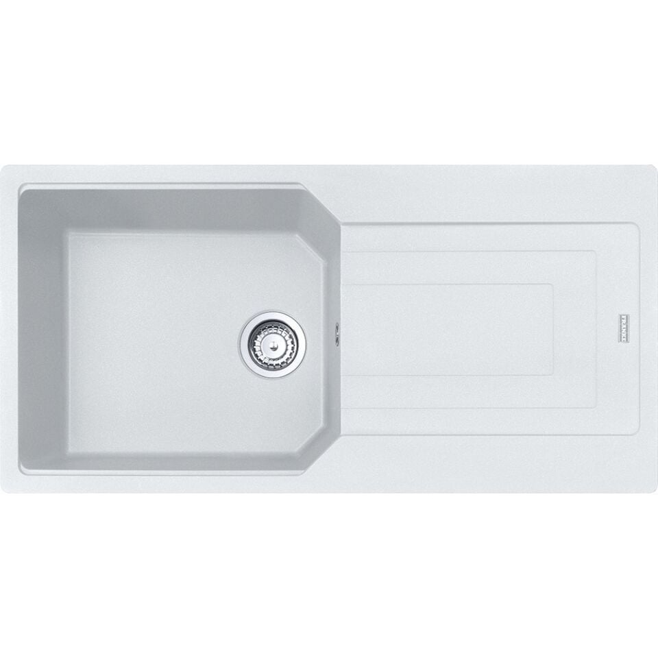 FRANKE URBAN UBG 611-100 GRANİT BİANCO TEZGAH ÜSTÜ  EVYE