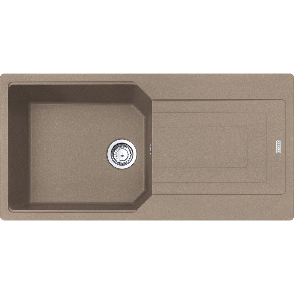 FRANKE URBAN UBG 611-100 FRAGRANİTE OYSTER TEZGAH ÜSTÜ EVYE