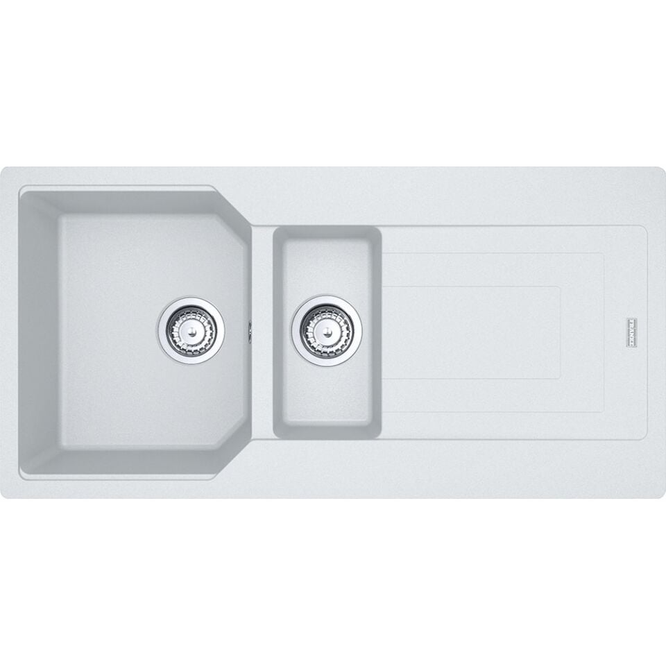 FRANKE URBAN UBG 651-100 GRANİT BİANCO TEZGAH ÜSTÜ EVYE