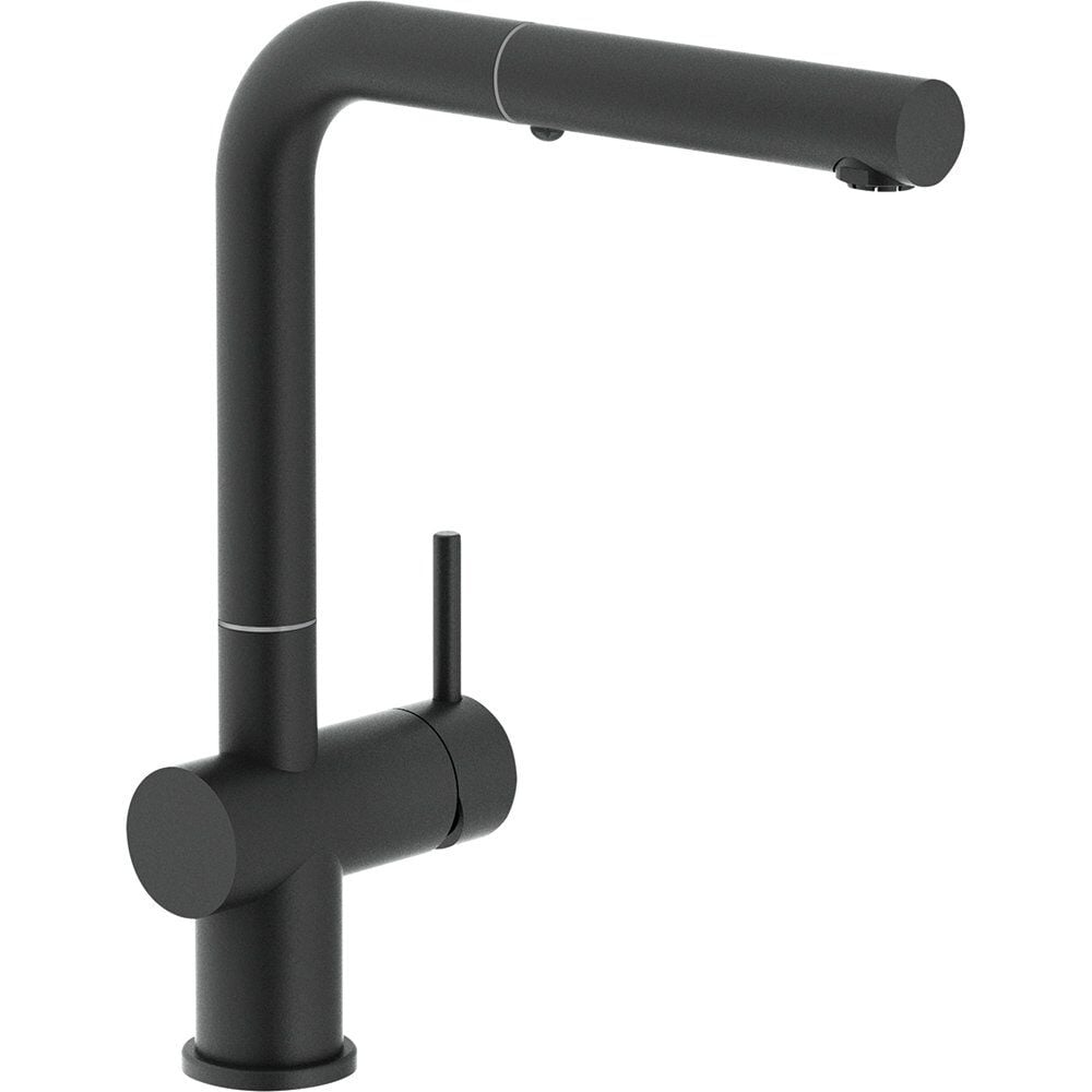 FRANKE ACTİVE PLUS DUŞLAMA ÖZELLİKLİ SPİRALLİ MATT BLACK ARMATÜR