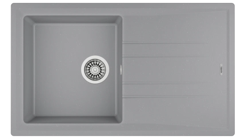 TEKA  STONE 50 B-TG 1B 1D METALLİC GREY GRANİT EVİYE