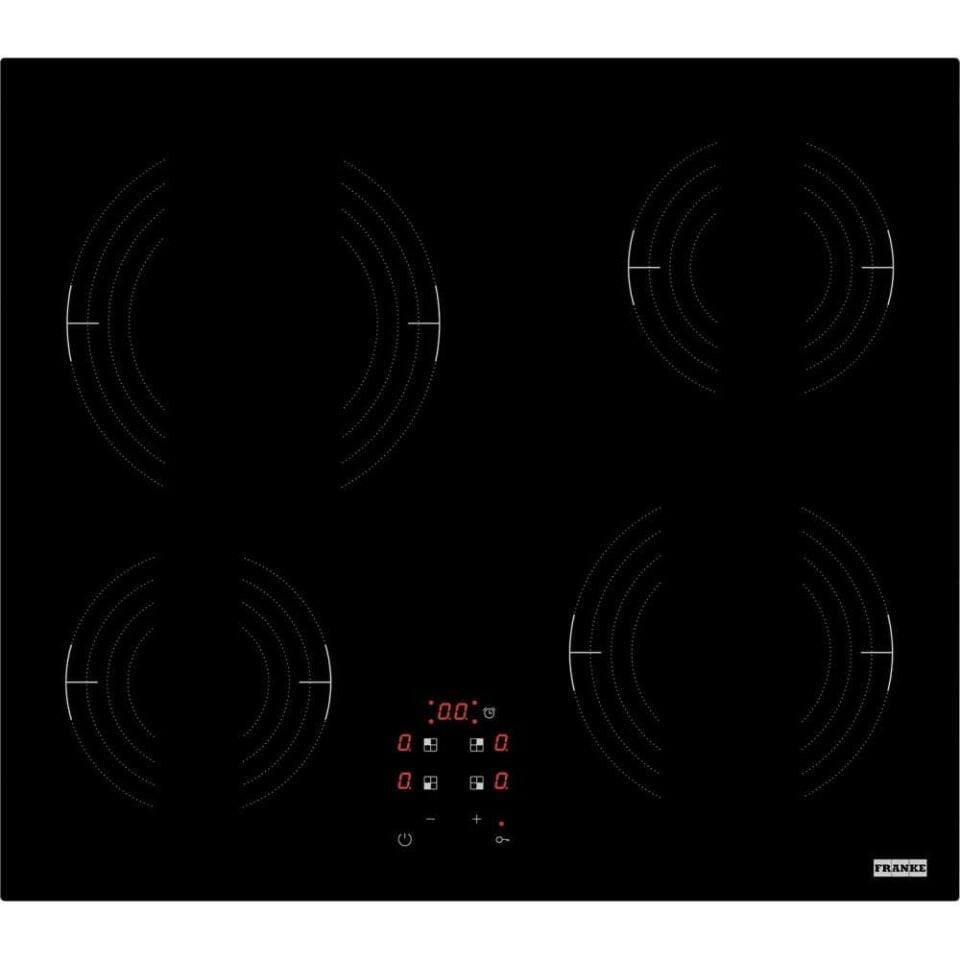 FRANKE FRSM 604 C T BK ELEKTRİKLİ SİYAH CAM OCAK
