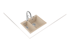 TEKA FORSQUARE 590 TG AVENA TEZGAH ÜSTÜ EVİYE