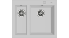 TEKA FORSQUARE 590 TG ARCTİC WHİTE  TEZGAH ÜSTÜ EVİYE